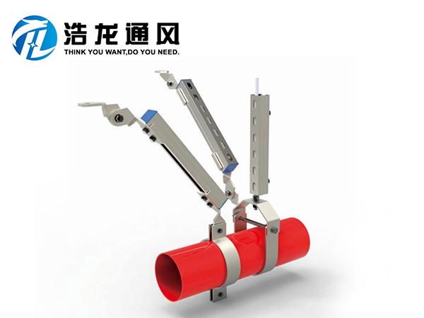 DN200以上單管側(cè)向抗震支架